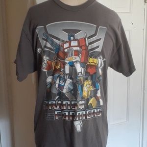 Young mens Transformer tshirt